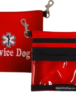 Clip-On Service Dog ID Pocket Bag