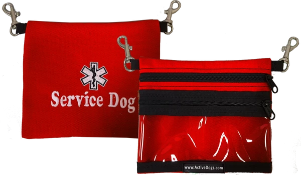 Clip-On Service Dog ID Pocket Bag