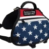 American Patriotic Service Dog Dual Pocket Vest