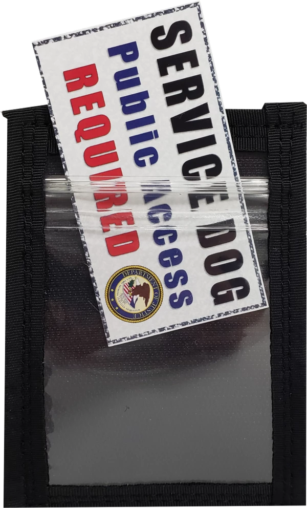 ID Window Pocket W/ Velcro Backing - Image 3