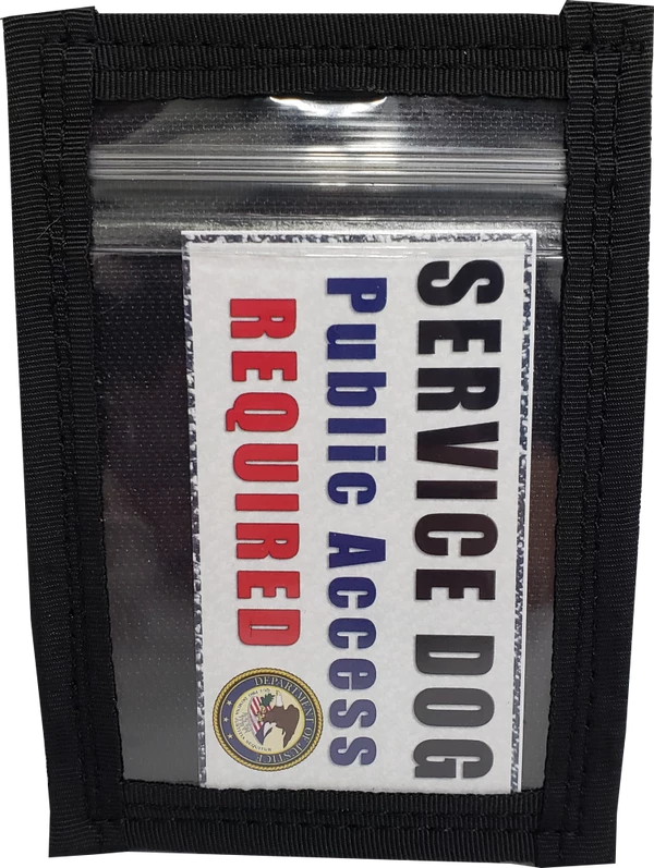 ID Window Pocket W/ Velcro Backing - Image 5