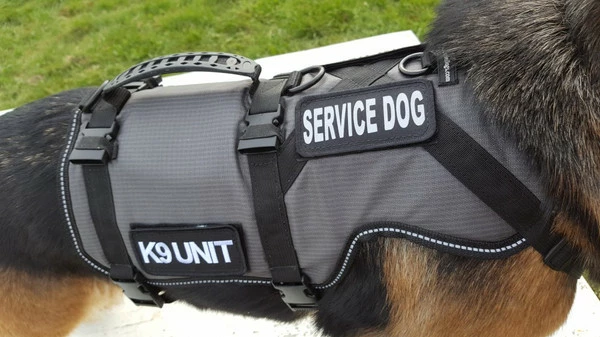 Service Dog Saddle Bag Grocery Getter Harness Vest - Image 15
