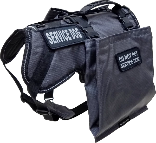Extra Bag For Service Dog Grocery Getter Harness (set Of 2) - Image 3