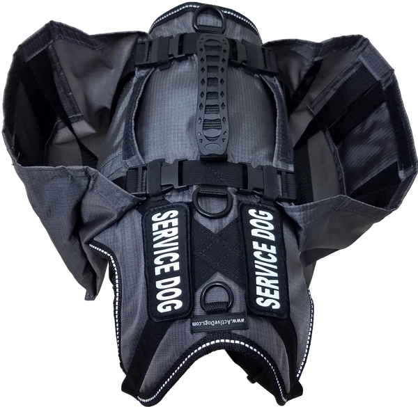Service Dog Saddle Bag Grocery Getter Harness Vest - Image 10