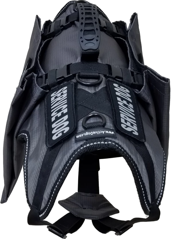 Service Dog Saddle Bag Grocery Getter Harness Vest - Image 14