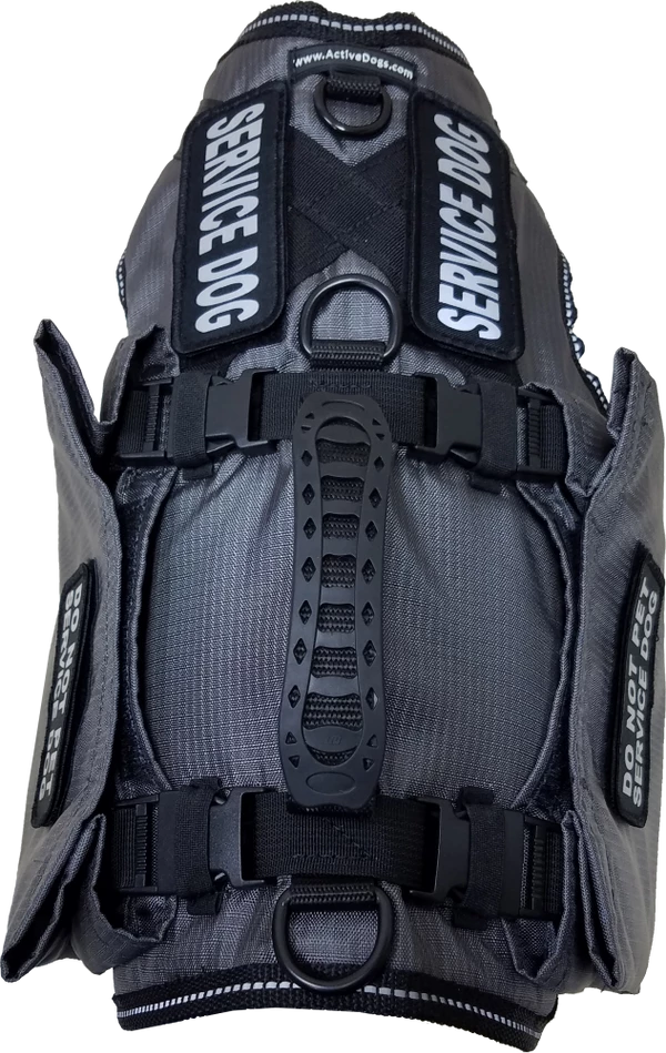 Service Dog Saddle Bag Grocery Getter Harness Vest - Image 16
