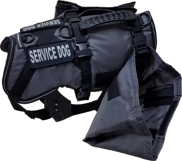 Service Dog Saddle Bag Grocery Getter Harness Vest - Image 18