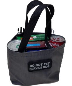 Extra Bag For Service Dog Grocery Getter Harness (set Of 2)