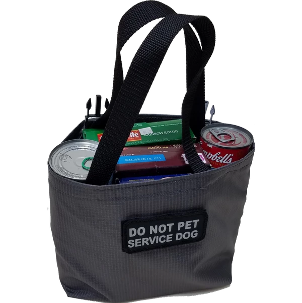 Extra Bag For Service Dog Grocery Getter Harness (set Of 2)