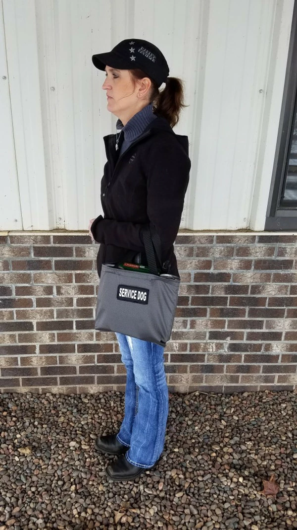 Extra Bag For Service Dog Grocery Getter Harness (set Of 2) - Image 6