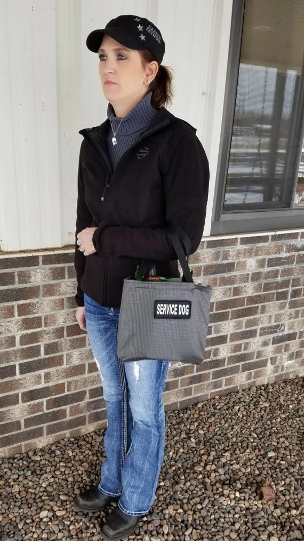 Service Dog Saddle Bag Grocery Getter Harness Vest - Image 2