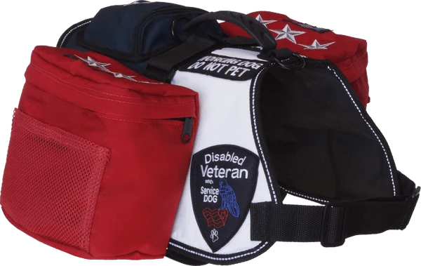 Patriotic Tri Pack Service Dog Vest - Image 5