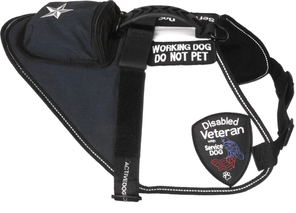Patriotic Tri Pack Service Dog Vest - Image 11