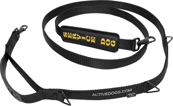 Service Dog Hands Free Leash - W/ Molded Handle - Image 3