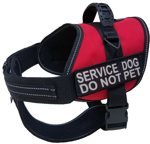 Padded Air-Tech Service Dog Harness Vest - 13 Color Variety - Image 9