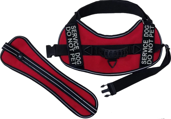 Padded Air-Tech Service Dog Harness Vest - 13 Color Variety - Image 5