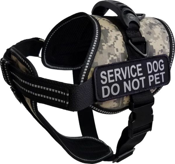 Padded Air-Tech Service Dog Harness Vest - 13 Color Variety - Image 12