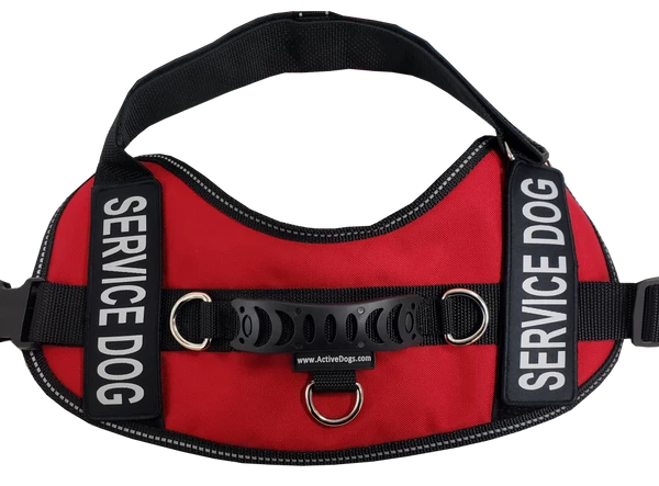 Service Dog Starter Kit - Padded Air-Tech Service Dog Harness Vest + Clip-on Bridge Handle & More - Image 11