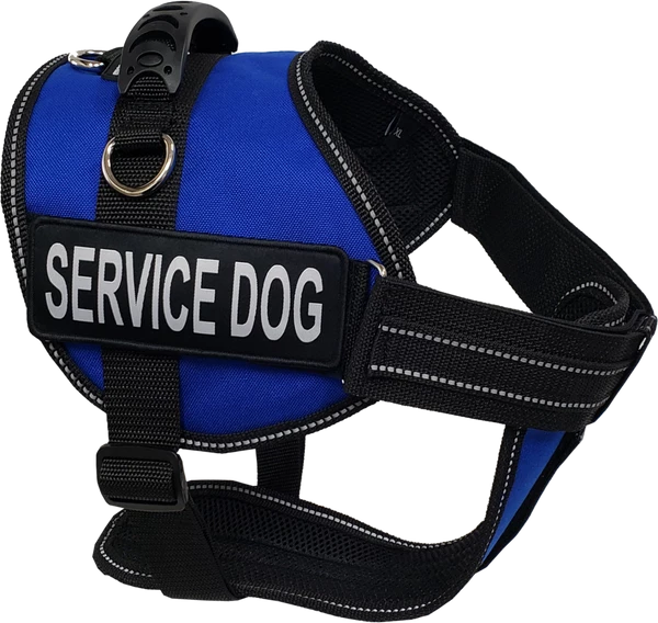 Service Dog Starter Kit - Padded Air-Tech Service Dog Harness Vest + Clip-on Bridge Handle & More - Image 9
