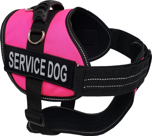 Service Dog Starter Kit - Padded Air-Tech Service Dog Harness Vest + Clip-on Bridge Handle & More - Image 10