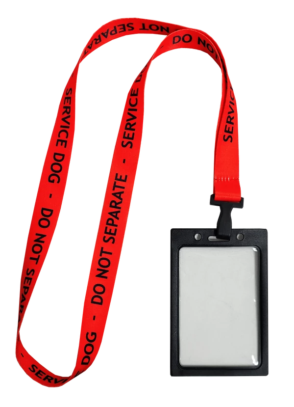 2pk Service Dog Photo ID Card + 2 Carriers + Free Registration + Digital Copy For Airline Travel - Image 2