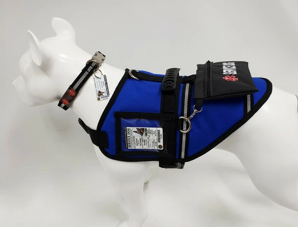 Clip-On Embroidered Service Dog Bag - Image 3