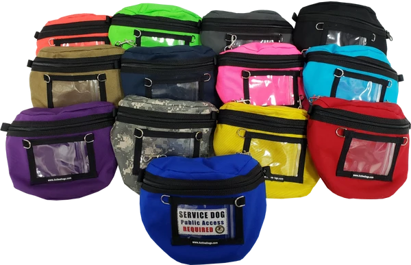 Service Dog Clip-on Large Bag W/ ID Window - Image 5