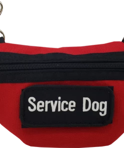 Service Dog Clip-on Small Bag W/ Patch