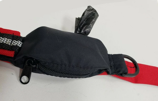 Service Dog Reflective Built-In Poop Bag Leash - 13 Color Variety - Image 5