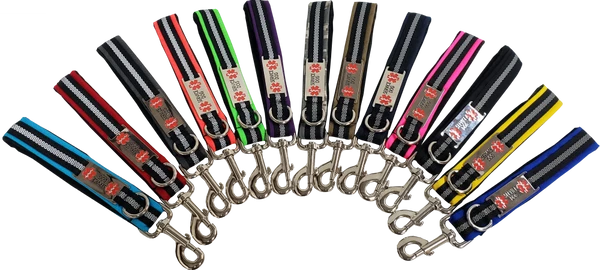 Service Dog Reflective Pull Tab Leash - 13 Color Variety - Image 3