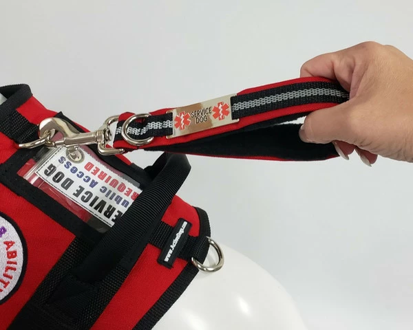 Service Dog Reflective Pull Tab Leash - 13 Color Variety - Image 9