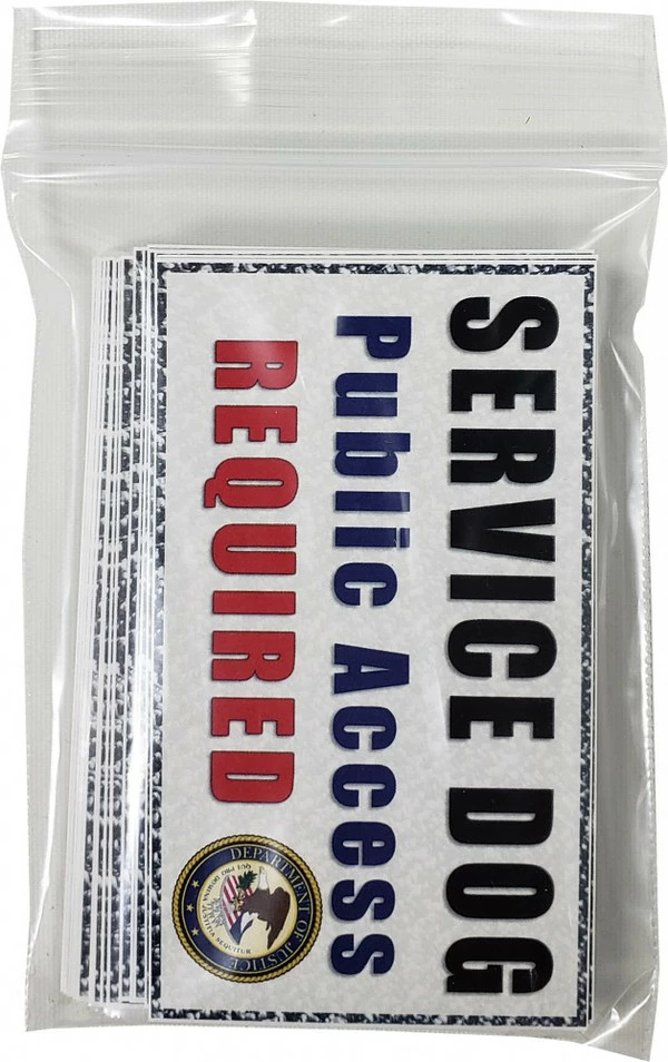Service Dog ADA Public Access Required Cards - 25pk - Image 6