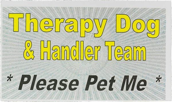 Service Dog/Therapy Dog Handler Team Cards - 25pk - Image 3