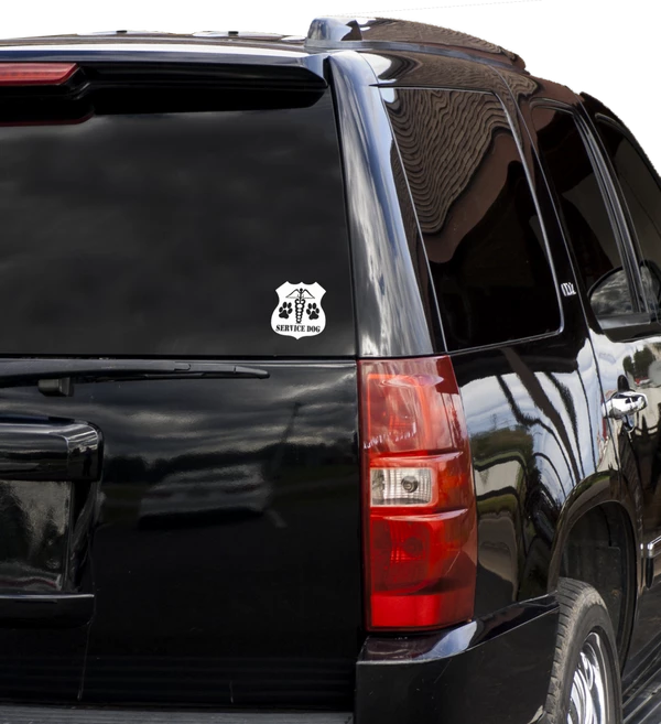 4 In. Service Dog Decals - Image 6
