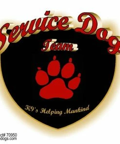 Service Dog Window Signs