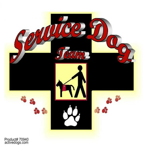 Service Dog Window Signs - Image 4