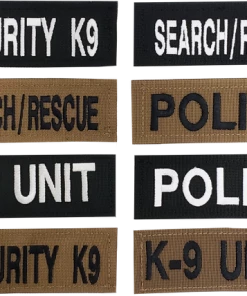 CaliberDog 2x6 Embroidered ID Patch