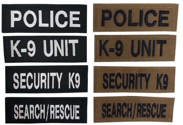 CaliberDog 2x6 Embroidered ID Patch - Image 5