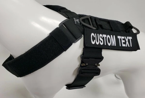 CaliberDog 2x6 Embroidered ID Patch - Custom Text - Image 3