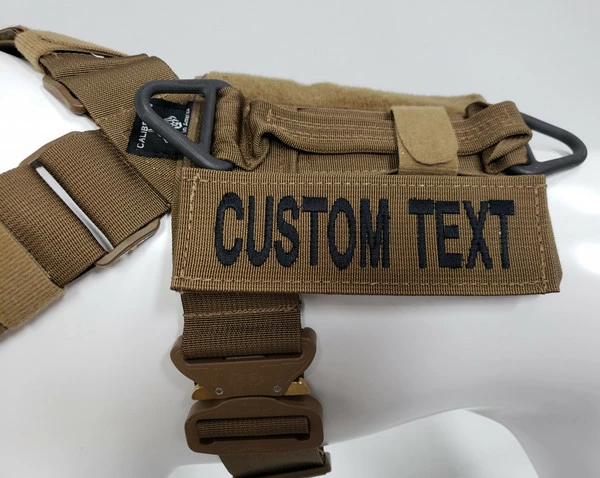 CaliberDog 2x6 Embroidered ID Patch - Custom Text - Image 7
