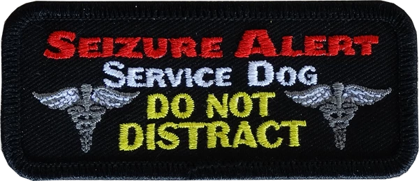 Embroidered Specialty Service Dog Patches - Image 10