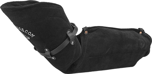 Ambidextrous Suede Leather Bite Sleeve