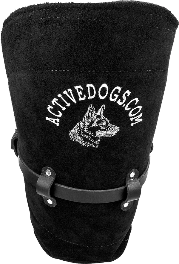 Ambidextrous Suede Leather Bite Sleeve - Image 6