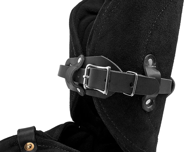 Ambidextrous Suede Leather Bite Sleeve - Image 7