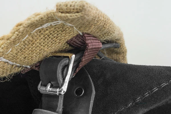 Ambidextrous Suede Leather Bite Sleeve - Image 5