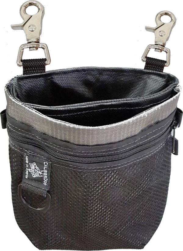 CaliberDog Clip-On Bait Bag - Multi Lined Pocket