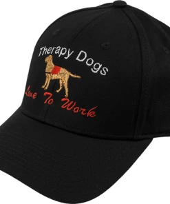 Embroidered Hat - Service/Therapy Dog