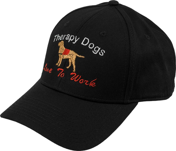 Embroidered Hat - Service/Therapy Dog