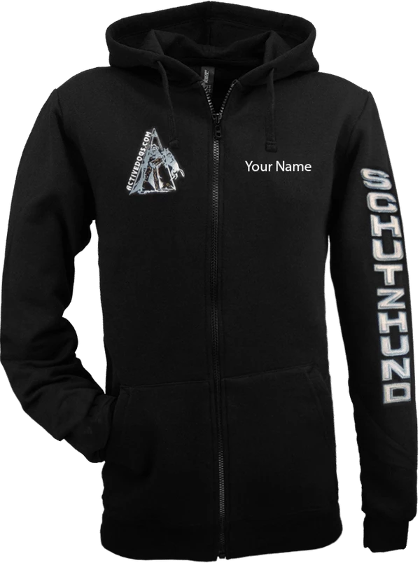 Embroidered Schutzhund Hoodies