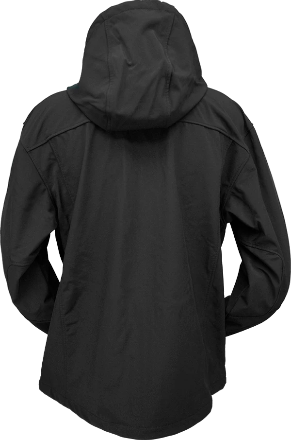 Custom Logo Hooded Softshell Jacket - Image 2